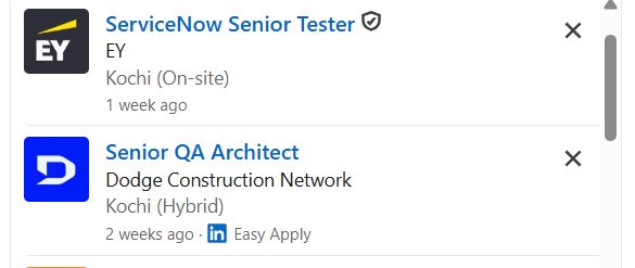 AI for Software Testing internship jobs in Doha