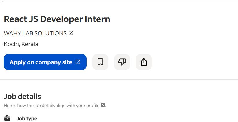 AI, ML & React.js internship jobs in Mesaieed