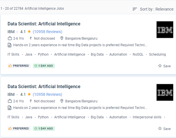 Artificial Intelligence internship jobs in Doha