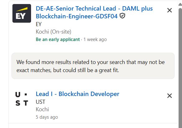 Blockchain & Web3 Development internship jobs in Zubarah