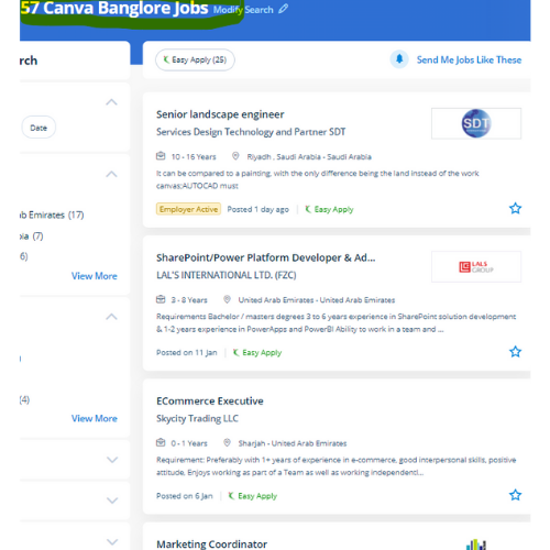 Canva internship jobs in Al Wakrah