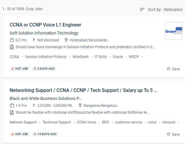 CCNP internship jobs in Al Wakrah