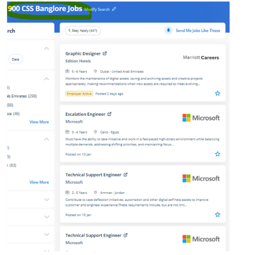 CSS internship jobs in Zubarah