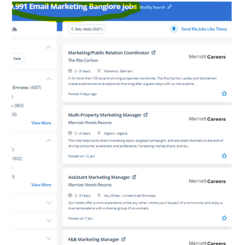 Email Marketing internship jobs in Al Wakrah