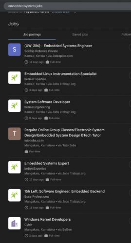 Embedded Systems internship jobs in Doha