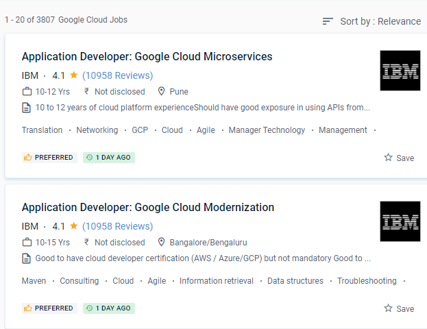 Google Cloud Platform internship jobs in Dukhan