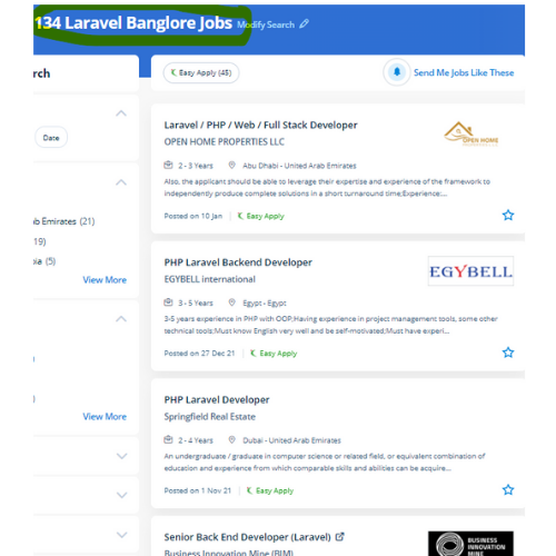 Laravel internship jobs in Al Rayyan