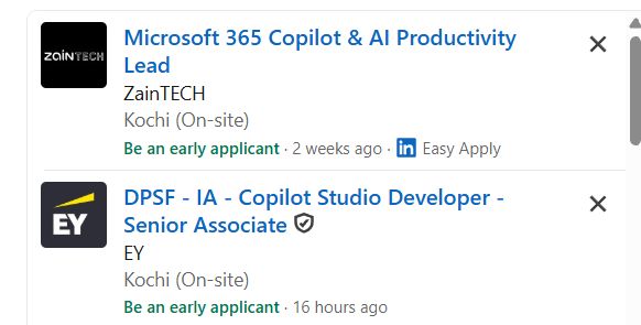 Microsoft Copilot & AI Productivity internship jobs in Al Wakrah