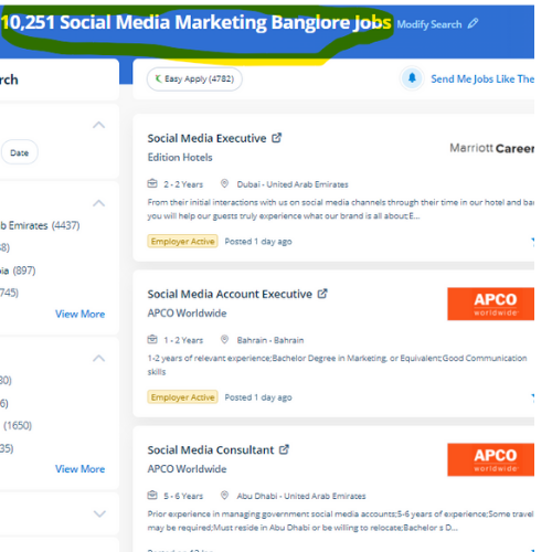 Social Media Marketing internship jobs in Al Rayyan