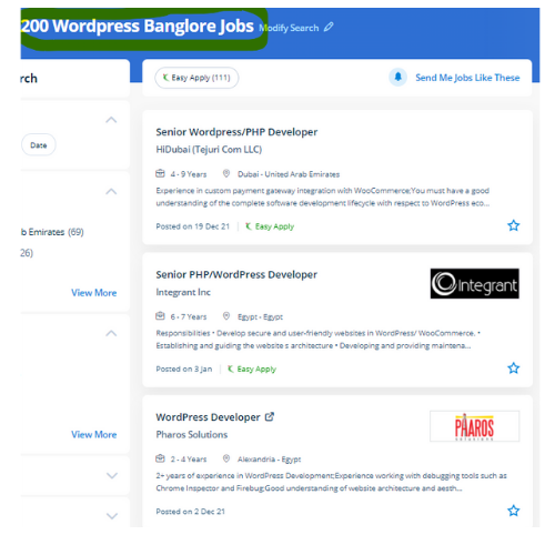 Wordpress internship jobs in Al Rayyan